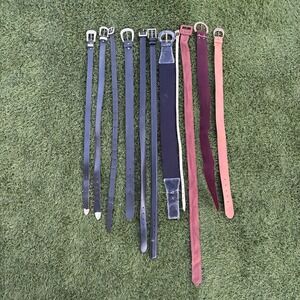 Lot of 10 Women's Medium Vintage Modern Western Minimalist Cinch